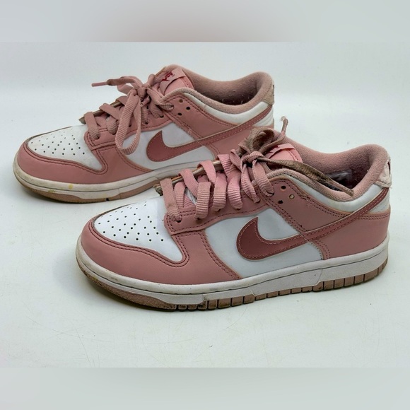 Nike Other - Nike Low Dunk Pink Velvet Sneakers kids 3.5 Y